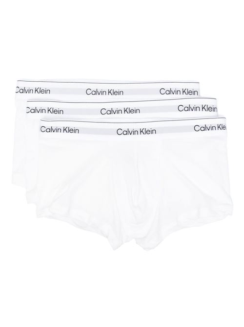 Boxer intimo uomo Calvin Klein 3 pack bianchi Calvin Klein | LV00NB4389100
